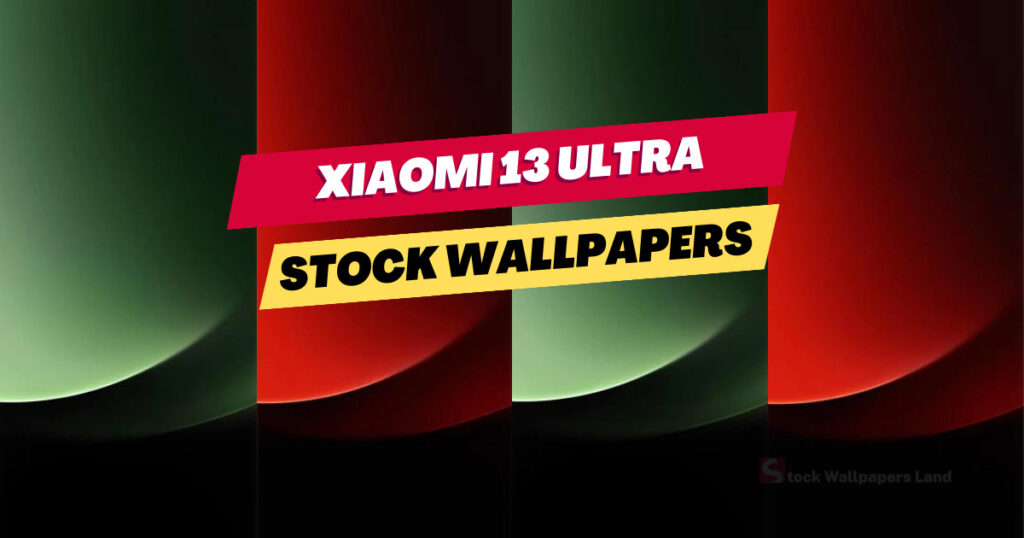 Xiaomi 13 Ultra Stock Wallpapers