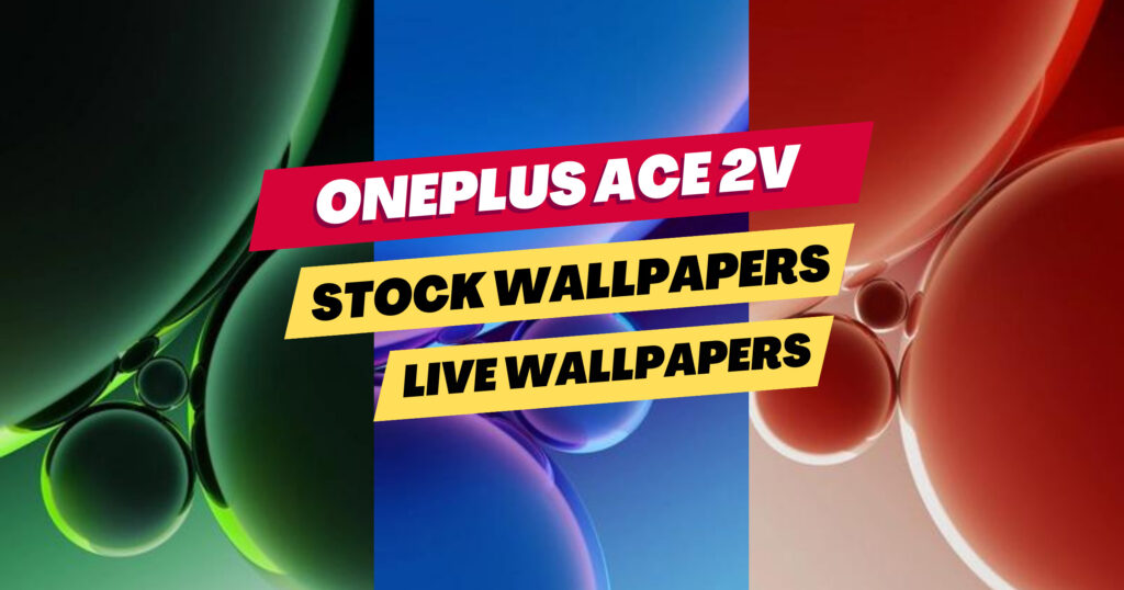 Download OnePlus Ace 2V Stock Wallpapers