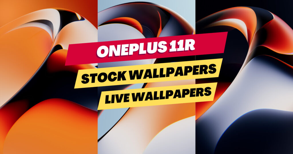 Download OnePlus 11R Wallpapers & Live Wallpapers