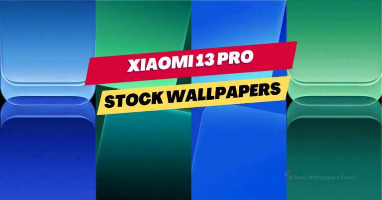 Download Xiaomi 13 Pro Stock Wallpapers