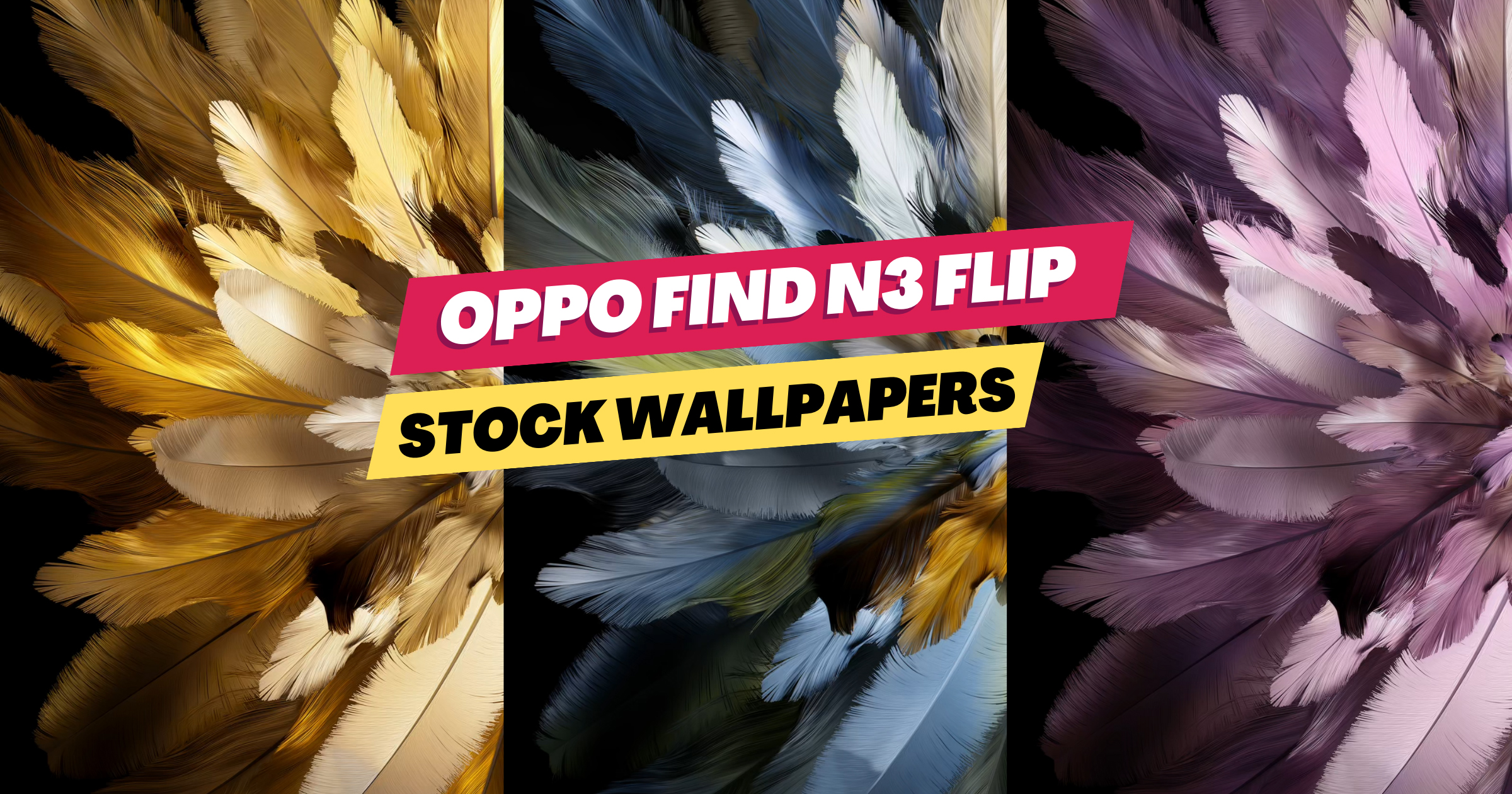 Download Oppo Find N3 Flip Stock Wallpapers