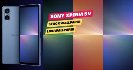 Download Sony Xperia 5 V Stock and Live Wallpapers