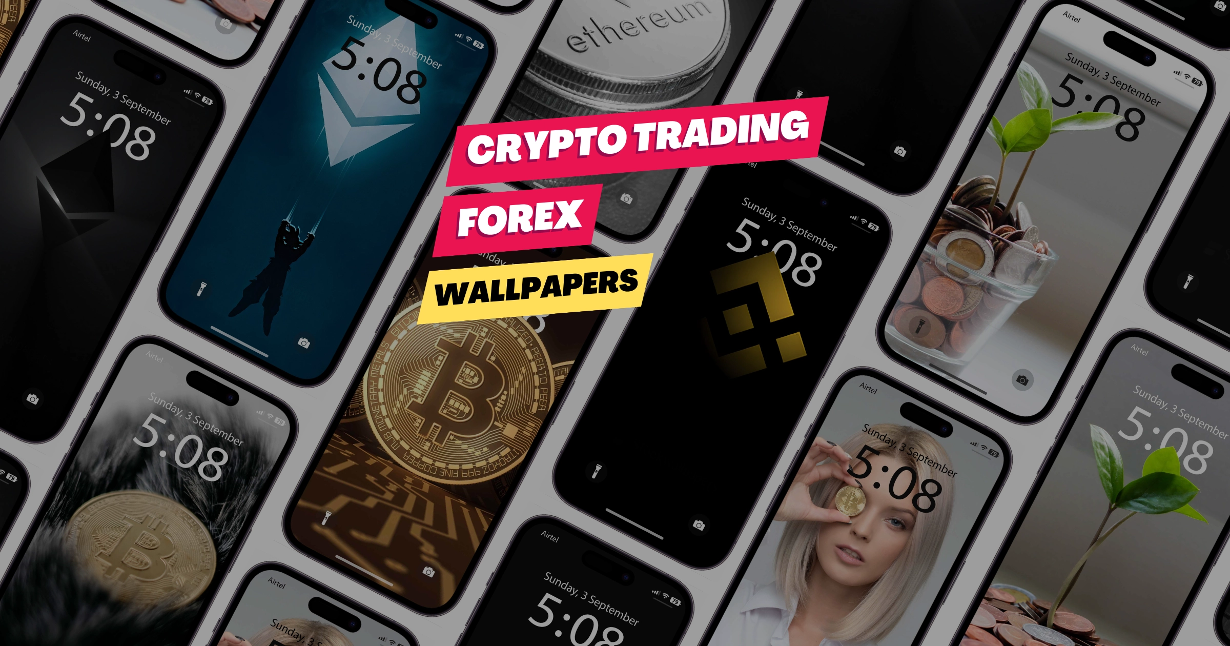 Forex and Crypto Trading Wallpapers - iPhone & Android