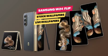 Download Samsung W24 (Flip) Live and Stock Wallpapers