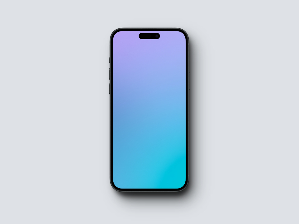 Tranquil Ascent: Light Blue to Soothing Purple Gradient