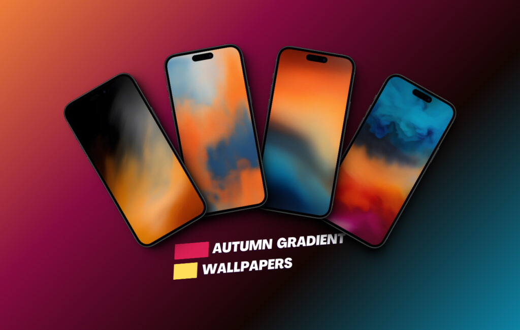 Download Autumn Gradient Wallpapers for iPhone
