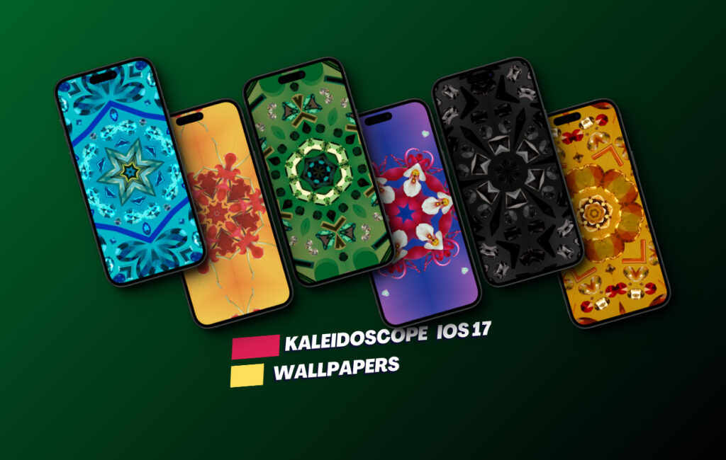 Download Kaleidoscope iOS 17 wallpapers