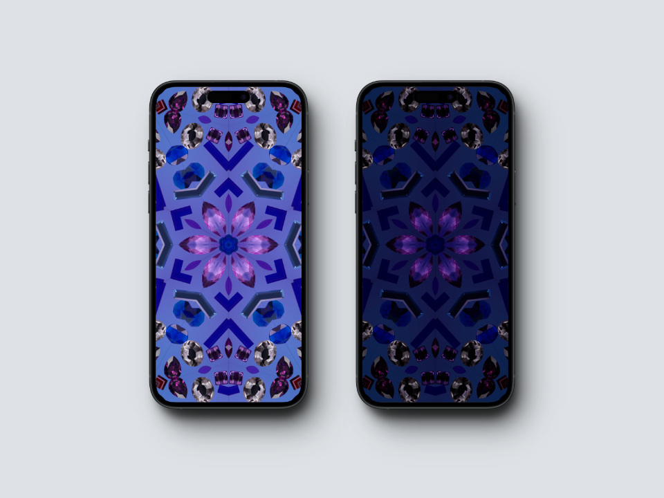 Violet Kaleidoscope Wallpapers
