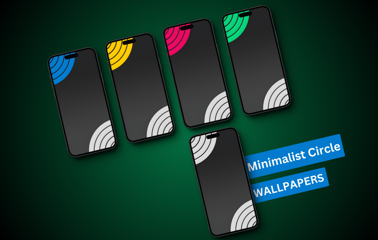 Minimalist Circle Colorful Wallpapers