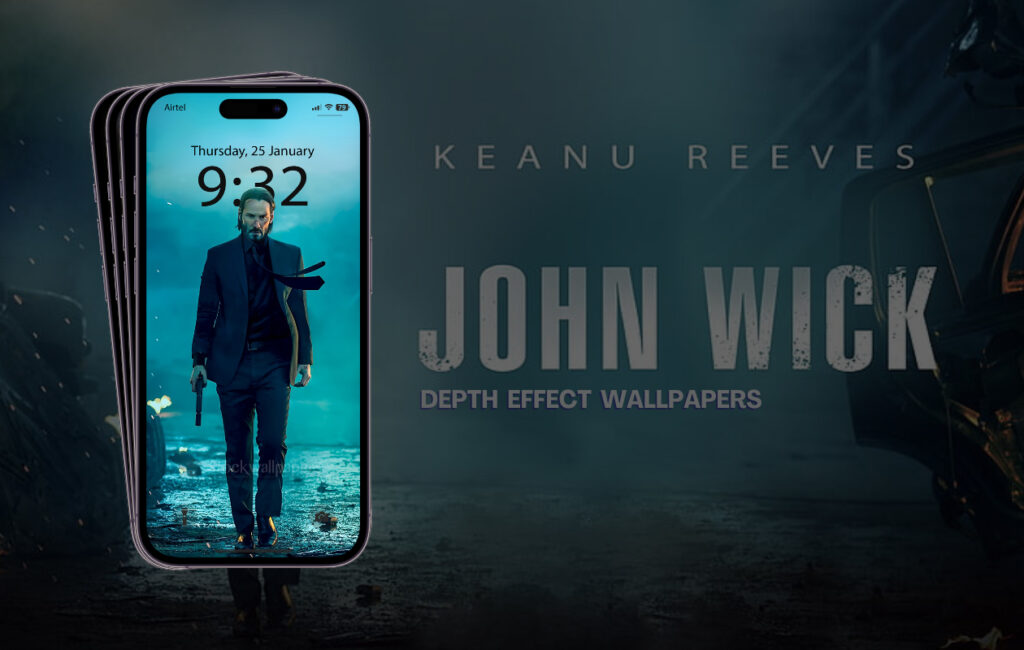 John Wick Depth Effect Wallpapers for iPhone