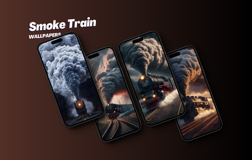 Download Smoke Train Wallpapers for iPhone