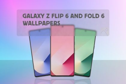 Galaxy Z Flip 6 and Fold 6 Stock Wallpapers