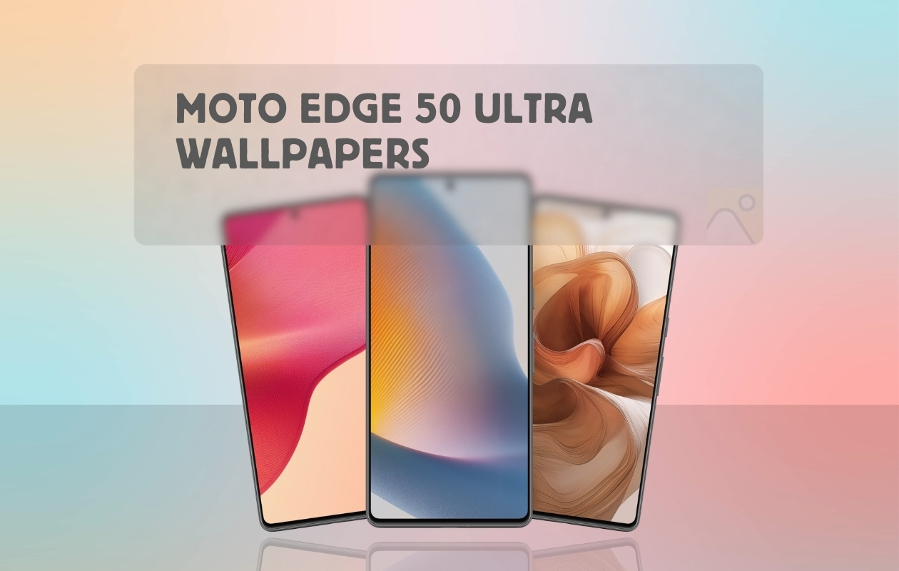 Moto Edge 50 Ultra and Edge 50 Fusion Stock Wallpapers