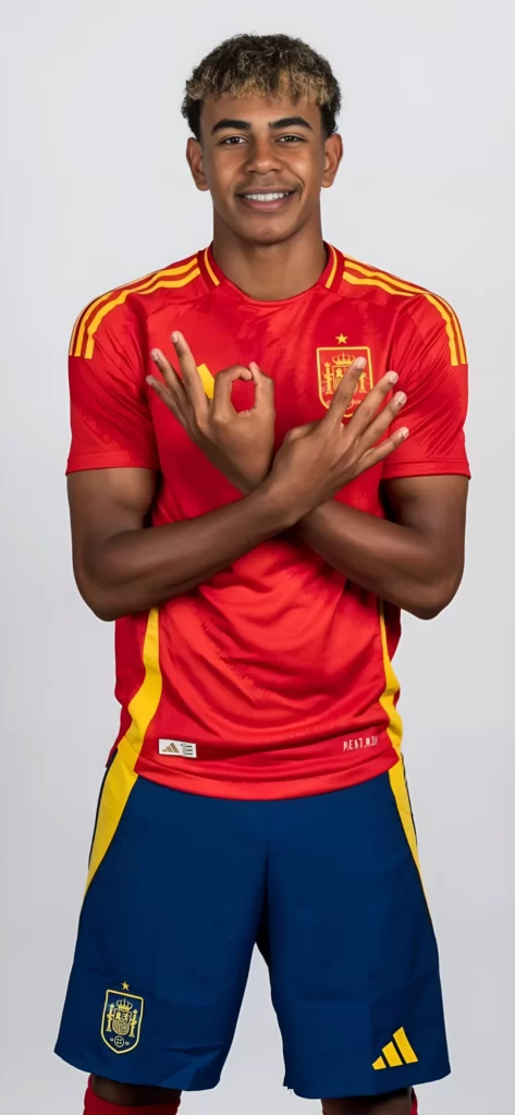 Lamine Yamal Wallpaper in Euro 2024