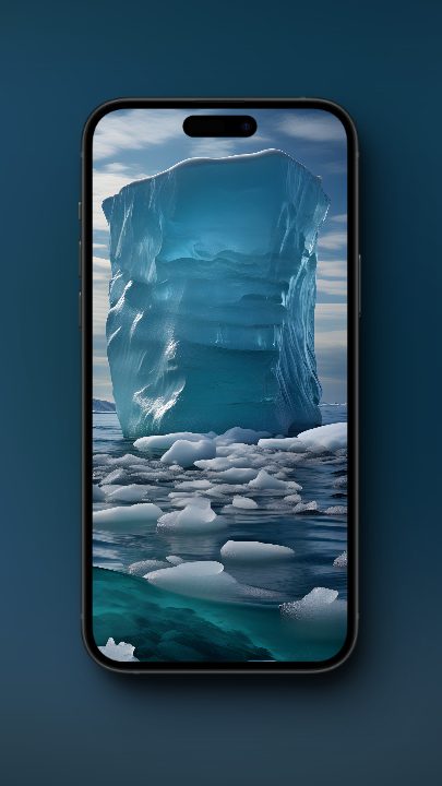 Iceberg wallpapers for iPhone