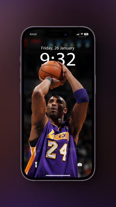 Kobe Bryant Wallpaper for iPhone [Depth Effect ]