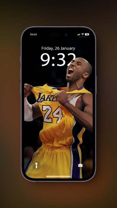 Kobe Bryant Wallpaper for iPhone [Depth Effect ]