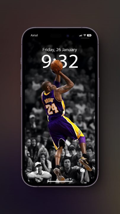 Kobe Bryant Wallpaper for iPhone [Depth Effect ]