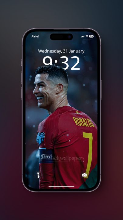 Ronaldo Wallpaper For iPhone [Depth Effect]