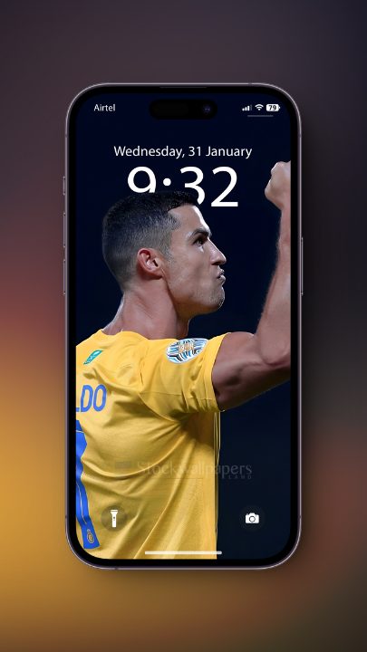 Ronaldo Wallpaper For iPhone [Depth Effect]