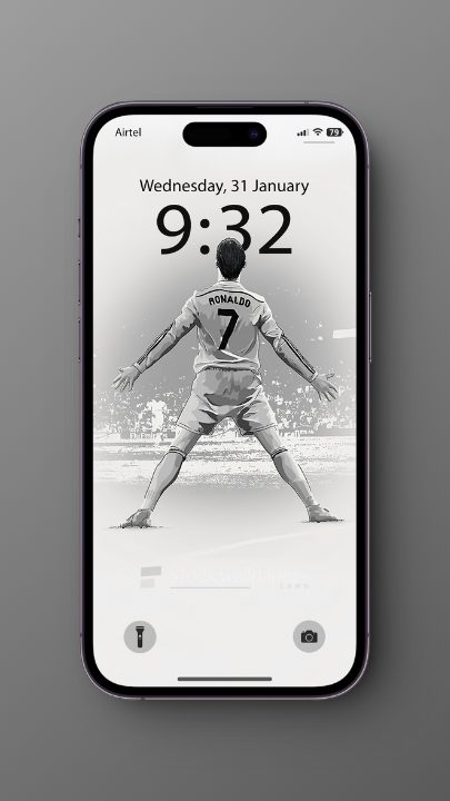 Ronaldo Wallpaper For iPhone [Depth Effect]