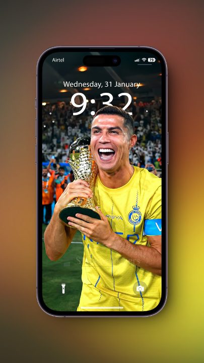 Ronaldo Wallpaper For iPhone [Depth Effect]