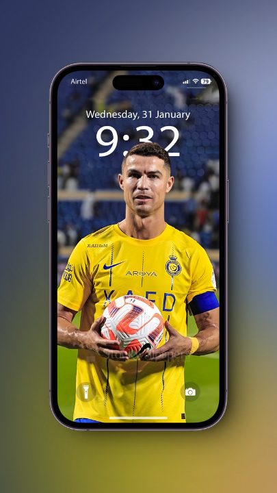 Ronaldo Wallpaper For iPhone [Depth Effect]