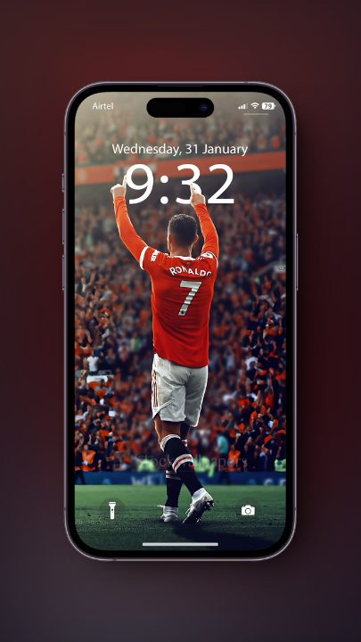 Ronaldo Wallpaper For iPhone [Depth Effect]