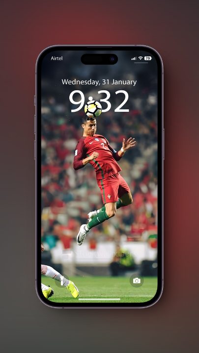 Ronaldo Wallpaper For iPhone [Depth Effect]