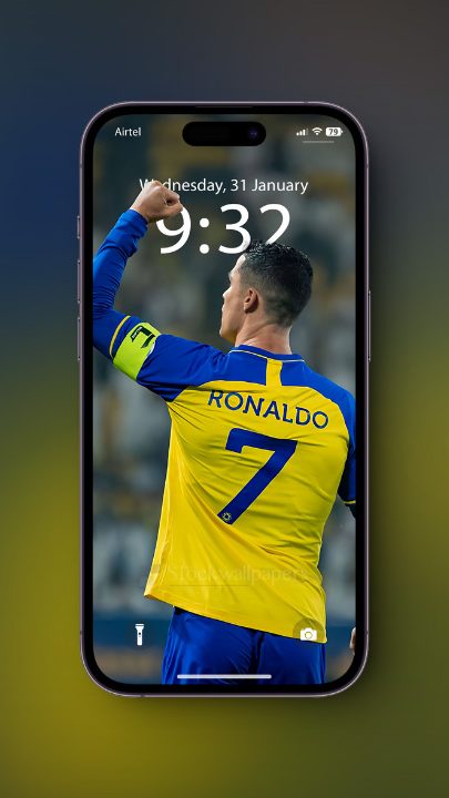 Ronaldo Wallpaper For iPhone [Depth Effect]