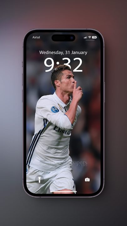 Ronaldo Wallpaper For iPhone [Depth Effect]