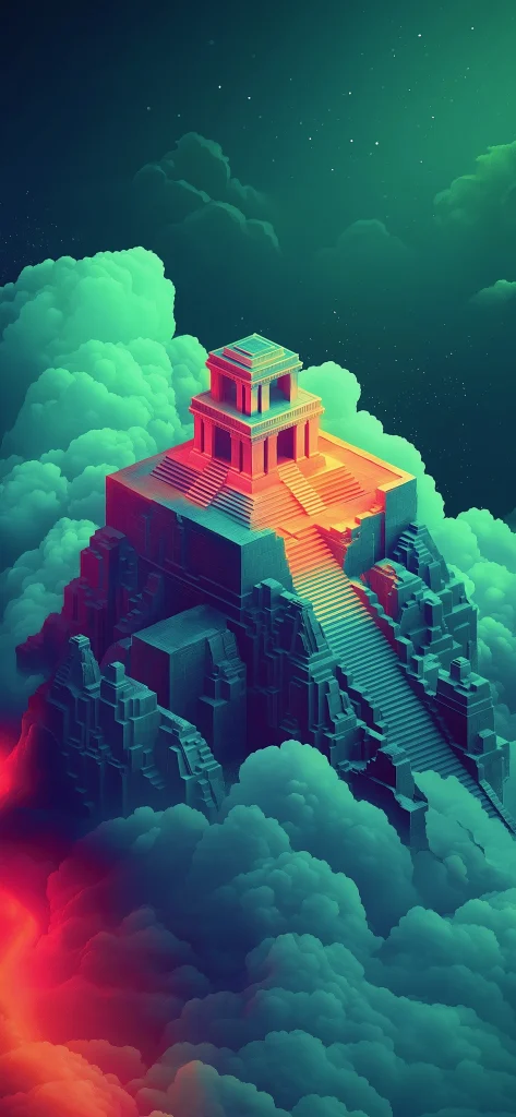 Stunning Monument Valley-Inspired Wallpaper for iPhone