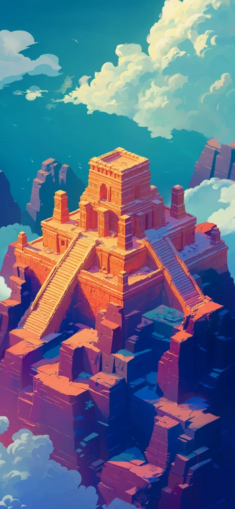 Stunning Monument Valley-Inspired Wallpaper for iPhone